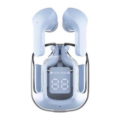 Безжични блутут слушалки със зареждащ кейс - Acefast T6 TWS In-Ear Bluetooth Earphones (син) 13