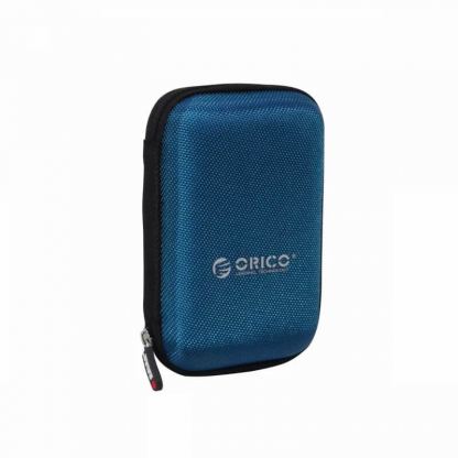 Органайзер за външен хард диск, кабели, слушалки и други аксесоари - Orico HDD Case Box (PHD-25-BL-BP) (син) 3