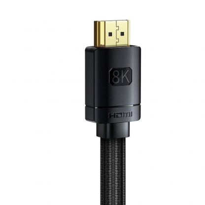 Високоскоростен 8K HDMI към HDMI кабел (50 см) - Baseus High Definition Series HDMI 2.1, 8K 60Hz Cable (черен) 3