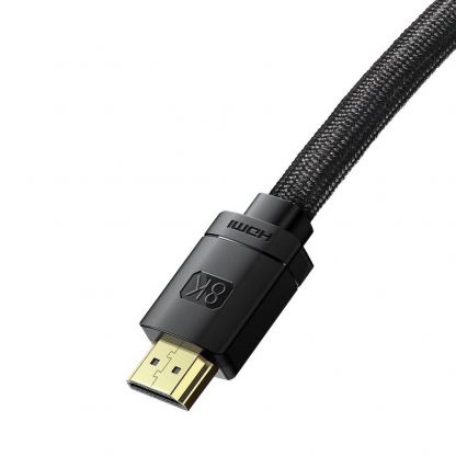 Високоскоростен 8K HDMI към HDMI кабел (50 см) - Baseus High Definition Series HDMI 2.1, 8K 60Hz Cable (черен) 4