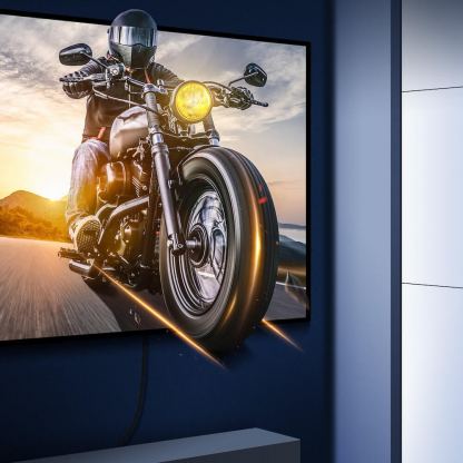 Високоскоростен 8K HDMI към HDMI кабел (50 см) - Baseus High Definition Series HDMI 2.1, 8K 60Hz Cable (черен) 9