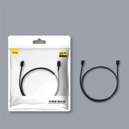 Високоскоростен 8K HDMI към HDMI кабел (50 см) - Baseus High Definition Series HDMI 2.1, 8K 60Hz Cable (черен) 13