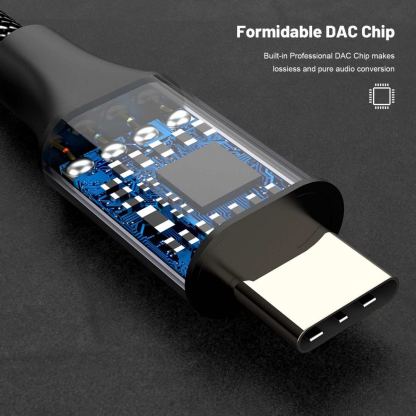 Активен кабел USB-C мъжко към 2xRCA (чинча) женско за устройства с USB-C порт (20 см) - 4smarts MatchCord Active USB-C Male to 2xRCA Female Adapter Cable (черен) 4