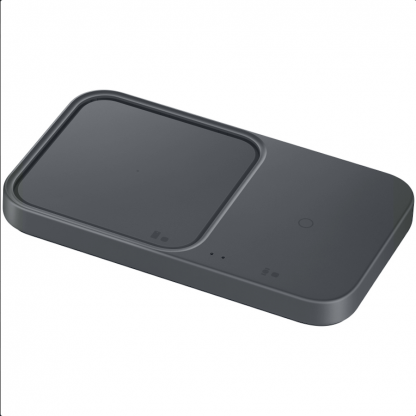 Комплект двойна поставка (пад) за безжично захранване, зарядно и кабел с бързо безжично зареждане за мобилни устройства, Galaxy Watch и слушалки - Samsung Super Fast Wireless Charger Duo EP-P5400TBEGEU (черен) 4