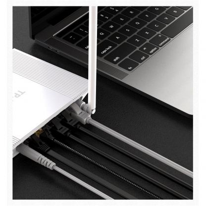 Ugreen Ethernet Patchcord Cable RJ45 Cat 6 UTP 1000 Mbps кабел (200 см) (лилав) 9