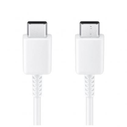 Кабел за устройства с USB-C порт (100 см) - Samsung USB-C to USB-C Cable EP-DA705BWE (bulk) (бял) 2
