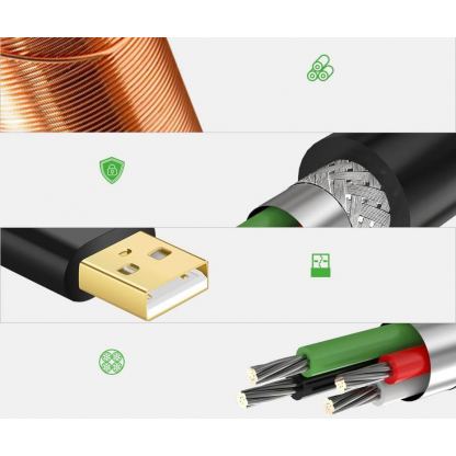 Активен удължителен USB кабел (500 см) - Ugreen Active Repeater USB-A 2.0 Male to USB-A 2.0 Female Extention USB Cable (черен) 4