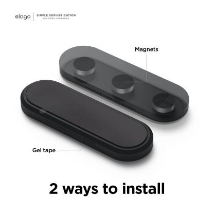 Магнитен органайзер за кабели - Elago Magnet Cable Management Buttons (бял) 2