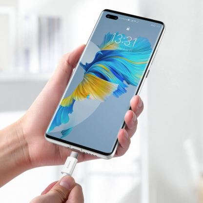 USB-C кабел с бързо зареждане за устройства с USB-C порт (200 см) - Baseus Superior USB-A to USB-C Cable 66W (CATYS-A02) (бял)  12