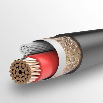 Качествен аудио кабел XLR към 6.35 мм жак за свързване на микрофон (300 см) - Ugreen XLR to 6.35 mm Microphone Cable (черен) 4