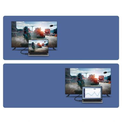 4K HDMI към 4K HDMI кабел (8 м) - Baseus High Definition Series HDMI To HDMI Cable (CAKGQ-E01) (черен) 9