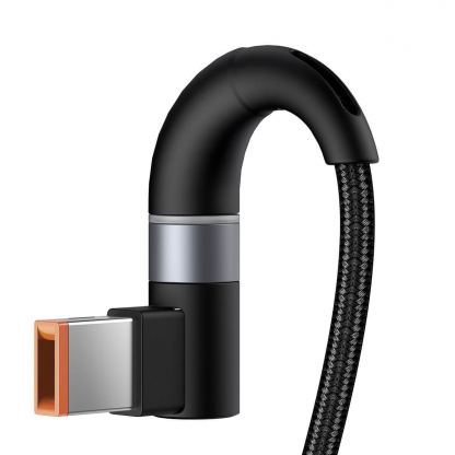 USB-C кабел с магнитен адаптер за Lenovo лаптопи (11x7.0мм) (200 см) - Baseus Magnetic Zinc Cable (CATXC-U01) (черен) 8