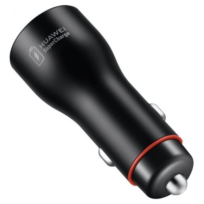 Зарядно за кола с 2xUSB изхода и USB-C кабел - Huawei Car Charge CP36 (22.5W) (черен) 2