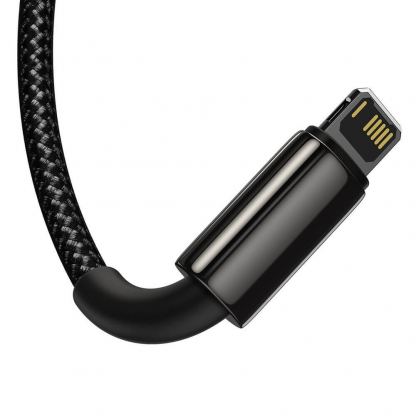 Универсален USB кабел с Lightning, microUSB и USB-C конектори (150 см) - Baseus Tungsten 3-in-1 USB Cable (CAMLTWJ-01) (черен) 3