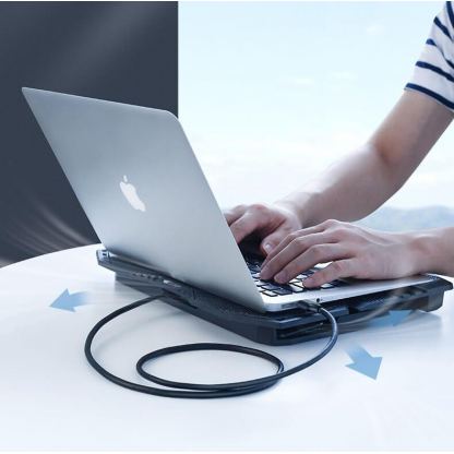 Здрав USB кабел (мъжко-мъжко) (100 см) - Ugreen USB-A 3.0 Male to USB-A 3.0 Male USB Cable (черен) 6