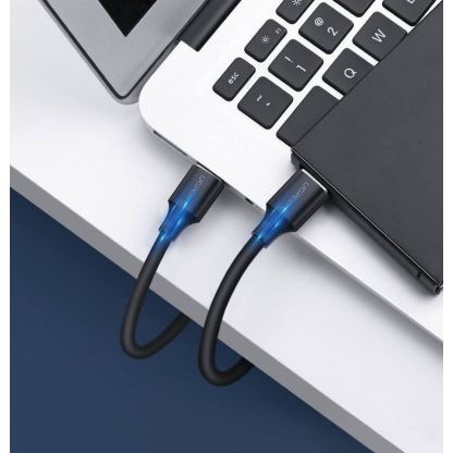 Здрав USB кабел (мъжко-мъжко) (50 см) - Ugreen USB-A 3.0 Male to USB-A 3.0 Male USB Cable (черен) 6