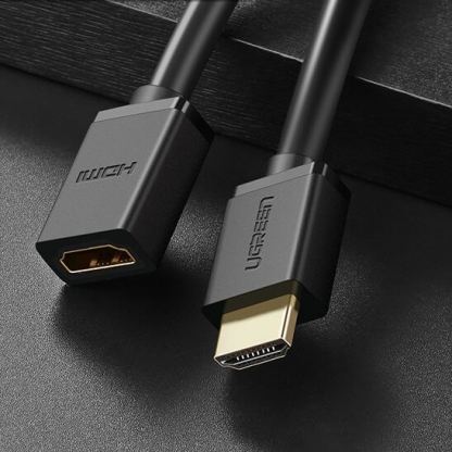 Удължителен HDMI кабел (50 см) - Ugreen 4K HDMI Female to HDMI Male Extension Cable (черен) 10