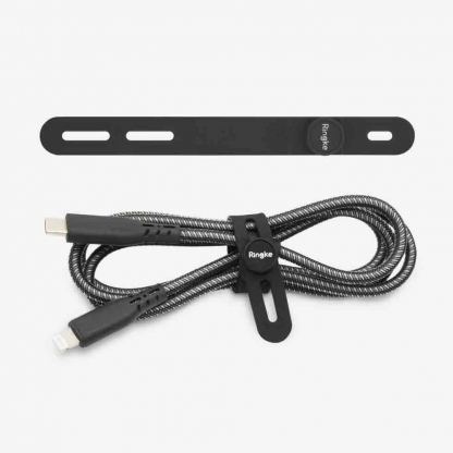 10 броя силиконови органайзери за кабели - Ringke Set 10 x Silicone Strap Cable Organizer (в различни цветове) 6