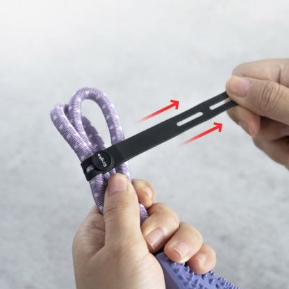 10 броя силиконови органайзери за кабели - Ringke Set 10 x Silicone Strap Cable Organizer (в различни цветове) 8