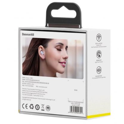 Безжични блутут слушалки със зареждащ кейс - Baseus Encok WM01 TWS In-Ear Bluetooth Earphones (NGWM01-05) (лилав) 6