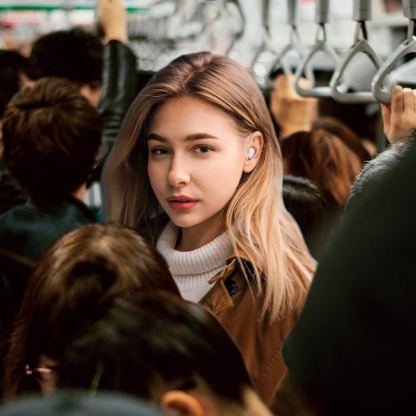 Безжични блутут слушалки със зареждащ кейс - Baseus Encok WM01 TWS In-Ear Bluetooth Earphones (NGWM01-05) (лилав) 8