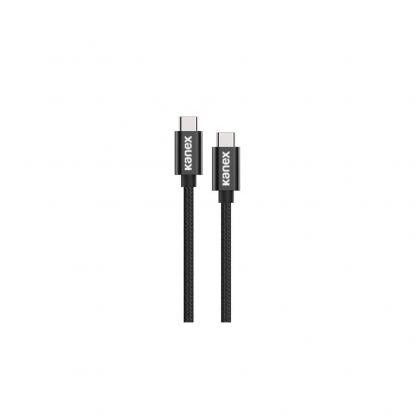 USB-C към USB-C кабел за устройства с USB-C порт (200 см) - Kanex DuraBraid USB-C to USB-C Charging Cable (черен)  3