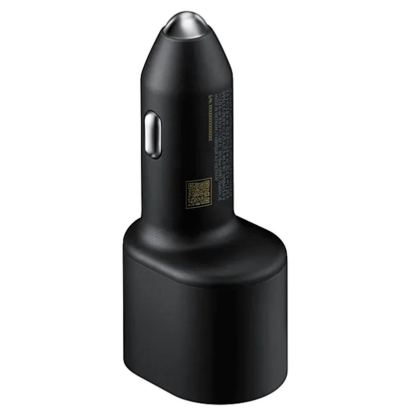 Оригинално зарядно за кола с USB-C и USB изходи за зареждане на мобилни устройства и USB-C кабел (черен) - Samsung Super Fast Dual Car Charger (45W+15W) (EP-L5300XBEGWW) (ритейл опаковка) 2