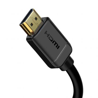 4K HDMI към HDMI кабел (100 см) - Baseus 4K HDMI 2.0 Male To HDMI Male Cable (черен) 4
