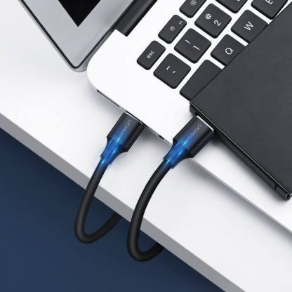 USB кабел (мъжко-мъжко) (50 см) - Ugreen USB-A 2.0 Male to USB-A 2.0 Male USB Cable (черен) 2
