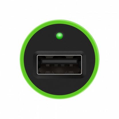 Зарядно за кола с USB изход и отделен microUSB кабел за мобилни устройства - Belkin Micro Car Charger 2.4A (черен) 3