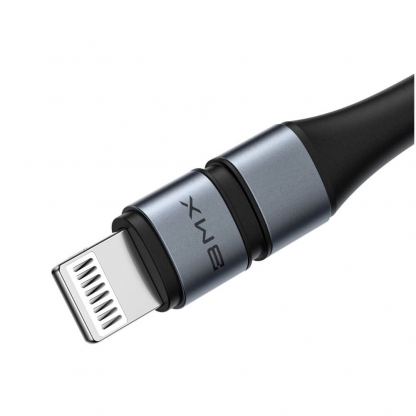 MFI сертифициран USB-C към Lightning кабел за Apple устройства с Lightning порт (120 см) - Baseus BMX Double-Deck USB-C to Lightning Cable PD 18W (черен) 5
