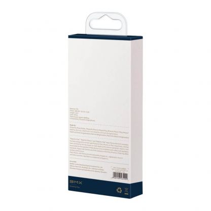 MFI сертифициран USB-C към Lightning кабел за Apple устройства с Lightning порт (180 см) - Baseus BMX Mini USB-C to Lightning Cable PD 18W (CATLSW-B02) (бял) 7