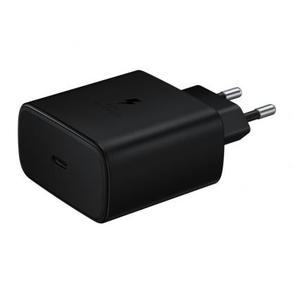Захранване с технология за бързо зареждане и кабел с USB-C изход (черен) - Samsung PD 45W Wall Charger EP-TA845XBEGWW (ритейл опаковка) 3