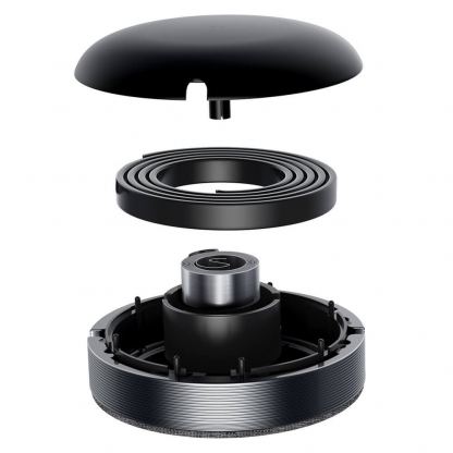 Универсален USB кабел с Lightning, microUSB и USB-C конектори (120 см) - Baseus Fabric 3-in-1 Flexible Cable USB (CAMLT-BYG1) (сив) 6