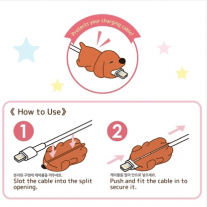 Артистичен аксесоар, предпазващ вашия Lightning кабел - Cable Bite Protection (крокодил) 3