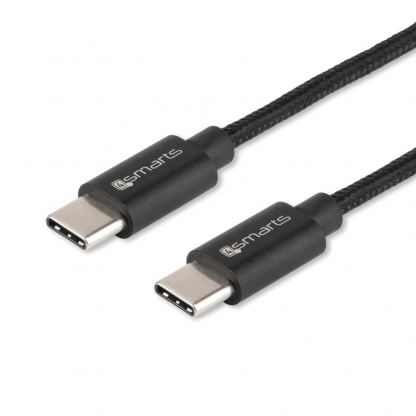 Зарядно за кола с USB-C кабел за устройства с USB-C порт - 4smarts Fast Car Charger Set iPD (черен) 5