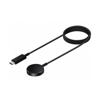 Оригинален магнитен кабел за зареждане на Samsung Galaxy Watch Active 2 (черен) - Samsung Galaxy Watch Fast Wireless Charging Cable EP-OR900BBE (retail опаковка) 2