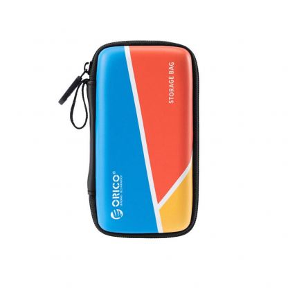 Органайзер за NVMe диск, кабели, слушалки или други аксесоари - Orico NVMe Storage Bag (HXM05-CO-BP) (шарен) 2