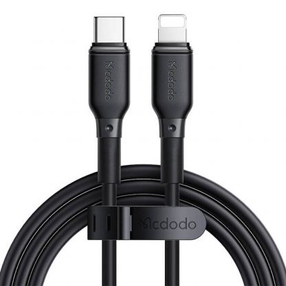 Захранване за ел. мрежа за лаптопи, смартфони и таблети с USB-A и 2xUSB-C изходи с технология за бързо зареждане и USB-C към Lightning кабел - Mcdodo GaN Fast Wall Charger 67W (CH-1544) (черен) 3