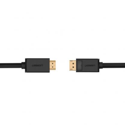 Кабел DisplayPort към HDMI с поддръжка на 4K (500 см) - Ugreen DisplayPort to HDMI 4K Cable (черен) 3