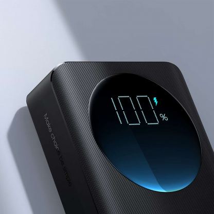 Външна батерия с 2xUSB-A и 1xUSB-C изходи и технология за бързо зареждане - Joyroom Digital Display Power Bank 30W 30000 mAh (черен) 11