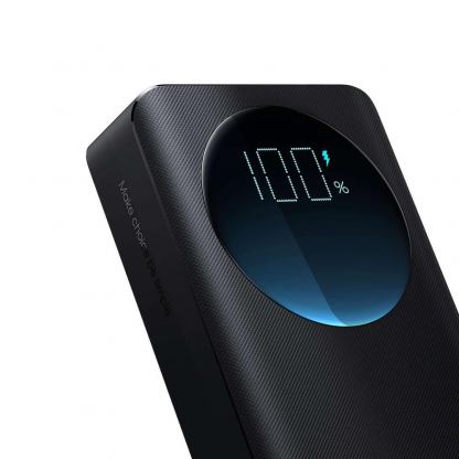 Външна батерия с 2xUSB-A и 1xUSB-C изходи и технология за бързо зареждане - Joyroom Digital Display Power Bank 30W 20000 mAh (черен) 4