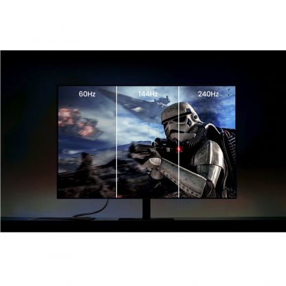 Кабел DisplayPort към DisplayPort с поддръжка на 8K (100 см) - Ugreen DisplayPort 2.1 to DisplayPort 2.1 Cable 16K (черен) 3