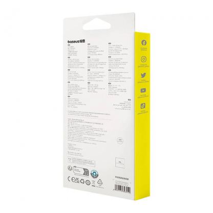 Биоразградим USB кабел за устройства с USB-C порт (100 см) - Baseus Habitat USB-C to USB-C Cable 100W (зелен) 6