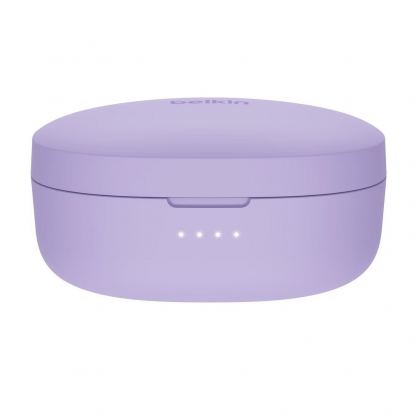 Безжични блутут слушалки със зареждащ кейс - Belkin Soundform Bolt TWS Earphones (лилав) 2
