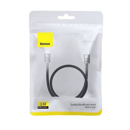 Кабел DisplayPort към DisplayPort с поддръжка на 8K (100 см) - Baseus High Definition DisplayPort to DisplayPort Cable 8K (черен) 5