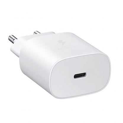 Комплект EP-TA800 захранване за ел. мрежа с USB-C изход и EP-DA705 USB-C кабел (бял) - Samsung Power Delivery 3.0 25W Wall Charger Set (bulk) 4