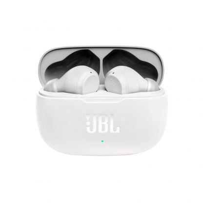 Безжични блутут слушалки със зареждащ кейс (бял)  - JBL Wave 200 TWS Earphones 7