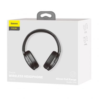 Безжични блутут слушалки за мобилни устройства - Baseus Encok D02 Pro Wireless Over-Ear Headphones (NGTD010301) (черен) 9
