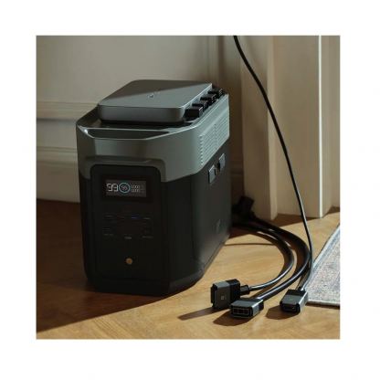 Свъзващ кабел за EcoFlow Microinverter към EcoFlow електроцентрали (40 см) - EcoFlow Microinverter to Power Station Connection Cable XT150 (черен) 4